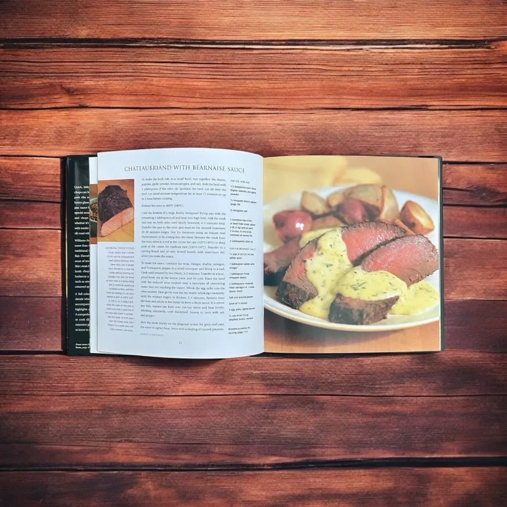 Williams Sonoma Hardcover Cookbook Set 11pc Pasta Dessert Grilling Asian